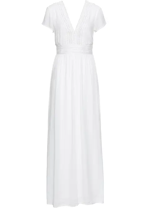 Maxikjole i viskose med pent fall, bonprix