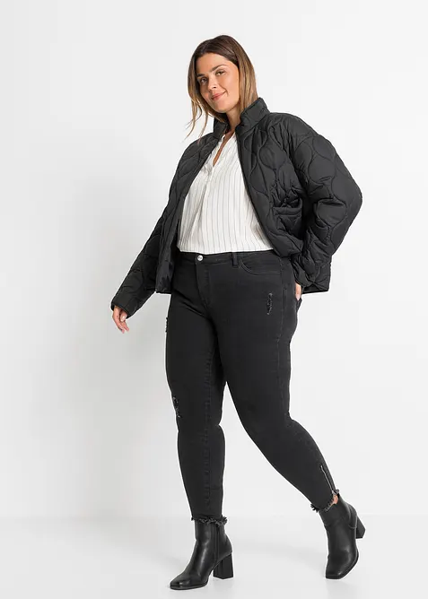 Skinny-jeans, Mid Waist, stretch, bonprix