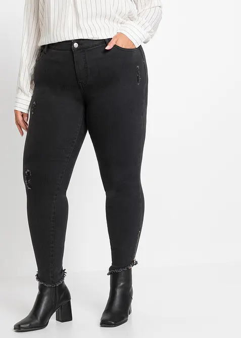 Skinny-jeans, Mid Waist, stretch, bonprix