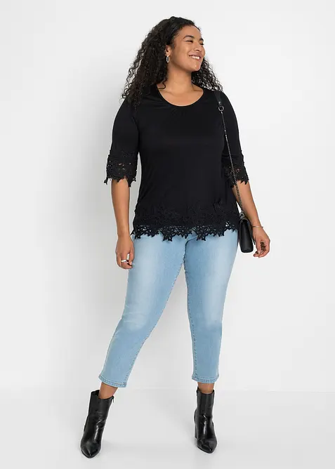 Topp i viskose, bonprix