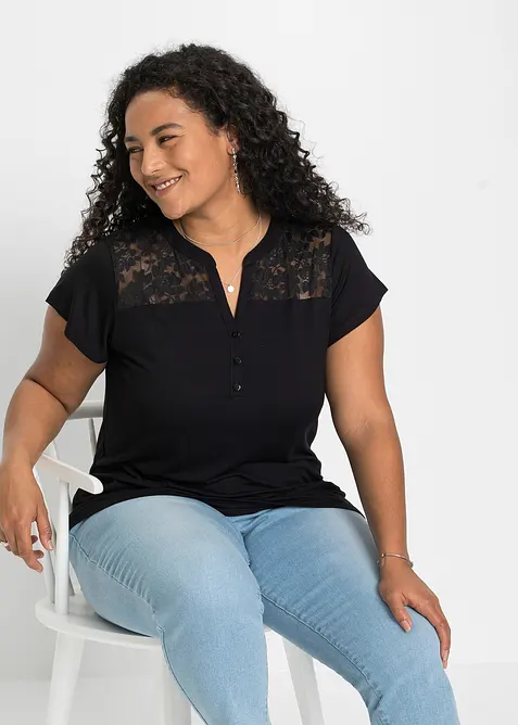 Topp i viskosemiks, bonprix