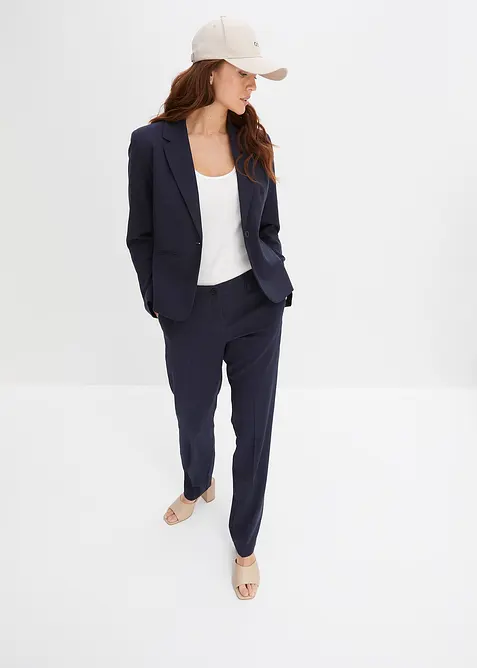 Blazer med passepoilerte lommer, bonprix