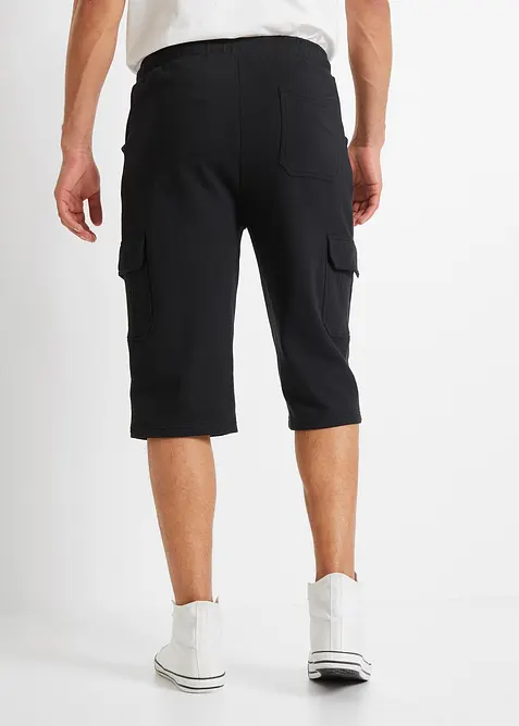 Lang cargo-bermudashorts i 100% bomull, Regular Fit, bonprix