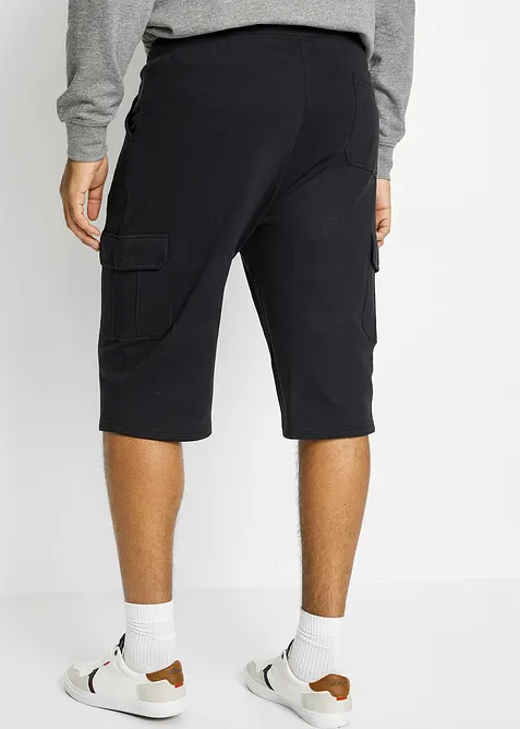 Lang cargo-bermudashorts i 100% bomull, Regular Fit, bonprix