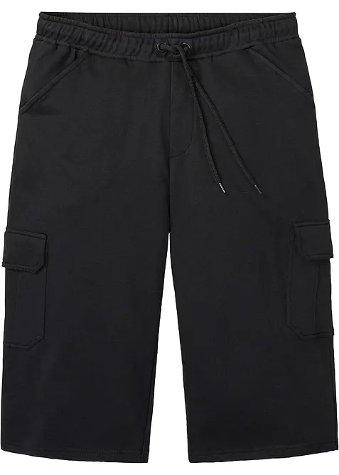 Lang cargo-bermudashorts i 100% bomull, Regular Fit, bonprix