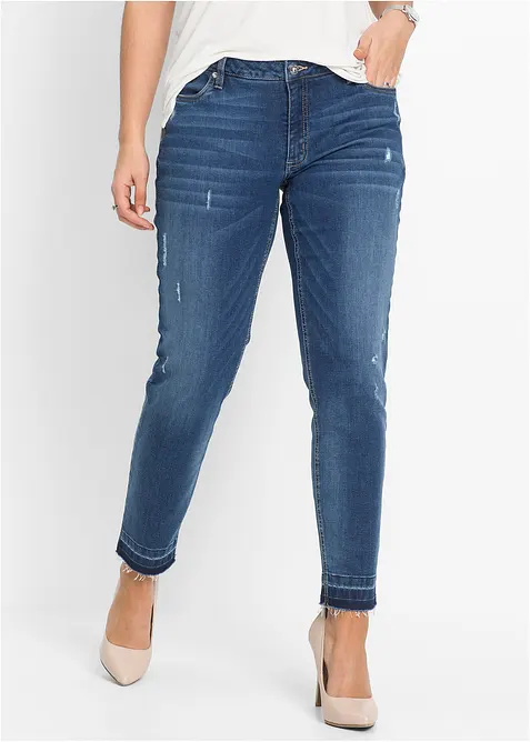 Skinny-jeans Low Waist, cropped, bonprix