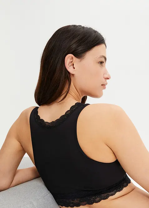 Amme-bustier med &oslash;kologisk bomull, bonprix