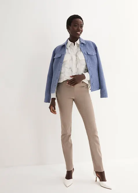 Pull on-bukse med stretch, bonprix