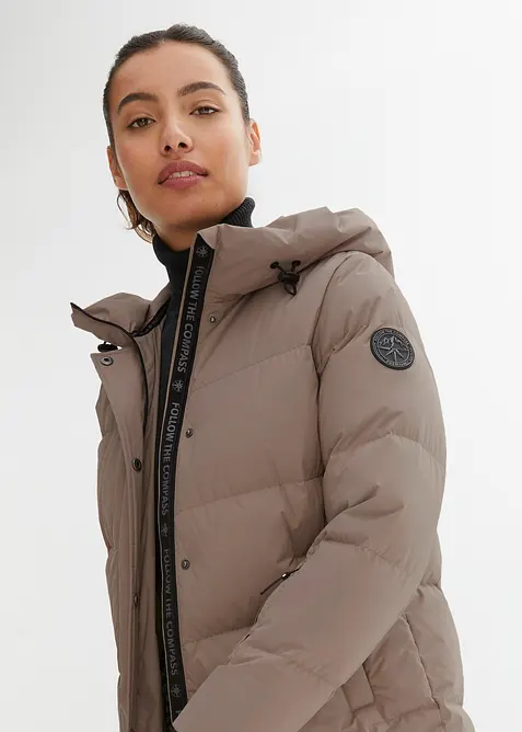 Dunk&aring;pe med print p&aring; innerf&ocirc;r, vannavvisende, bonprix