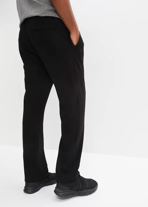 Relaxed Fit-pull on-bukse i chinos-modell med stretch, Straight, bonprix