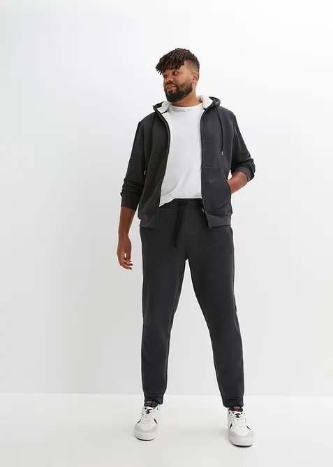 Varmende sweatjakke med mykt fleecefôr, bonprix