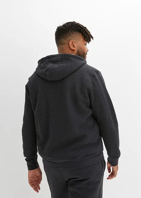 Varmende sweatjakke med mykt fleecefôr, bonprix