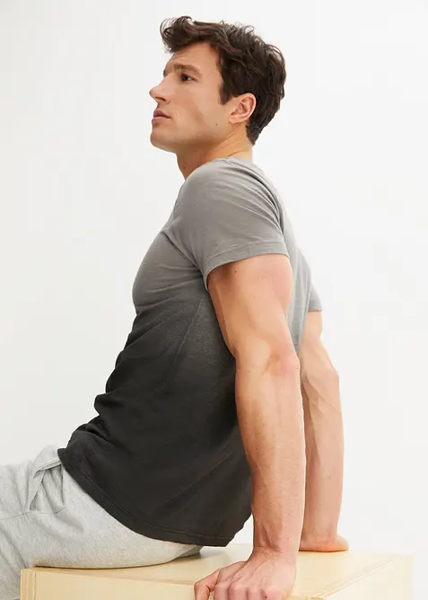 T-skjorte i ren bomull, Slim Fit, bonprix