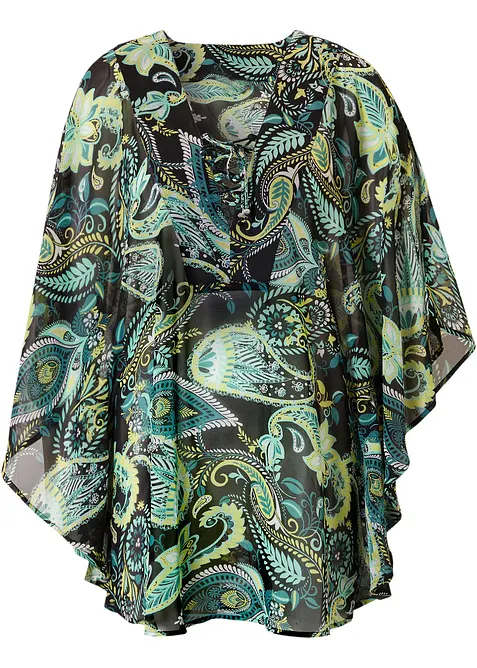 Strandtunika i lett chiffon, bonprix