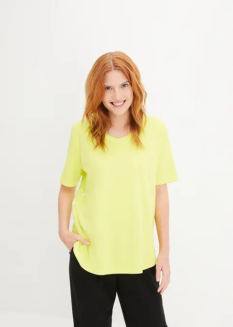 Vid T-skjorte i &oslash;kologisk bomull, bonprix