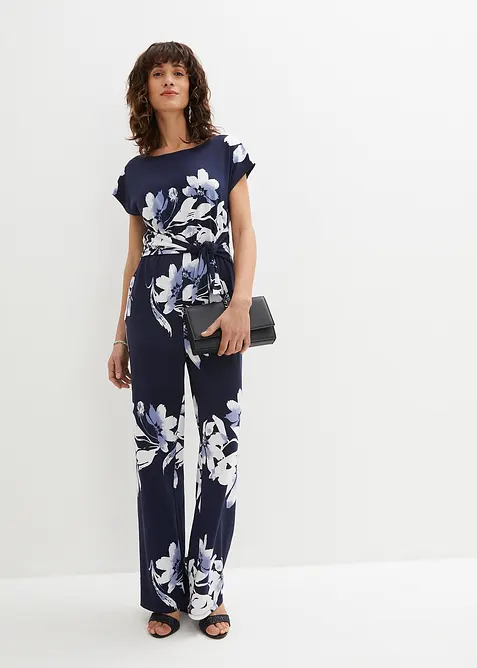 Jumpsuit med knytebelte, bonprix