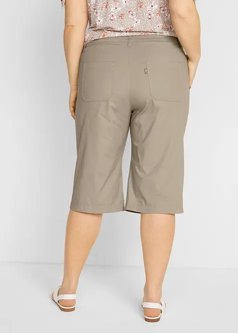 Lang bermudashorts med elastisk linning, bonprix