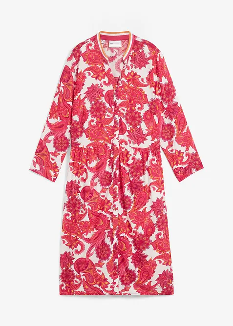 Skjortekjole i lett viskose, bonprix