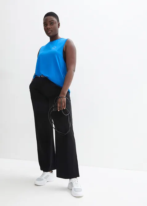 Treningsbukse med elastisk linning, bonprix