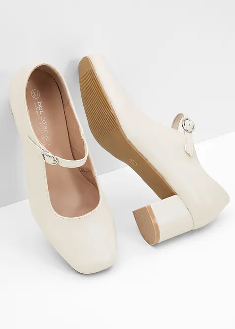 Pumps med rem, bonprix