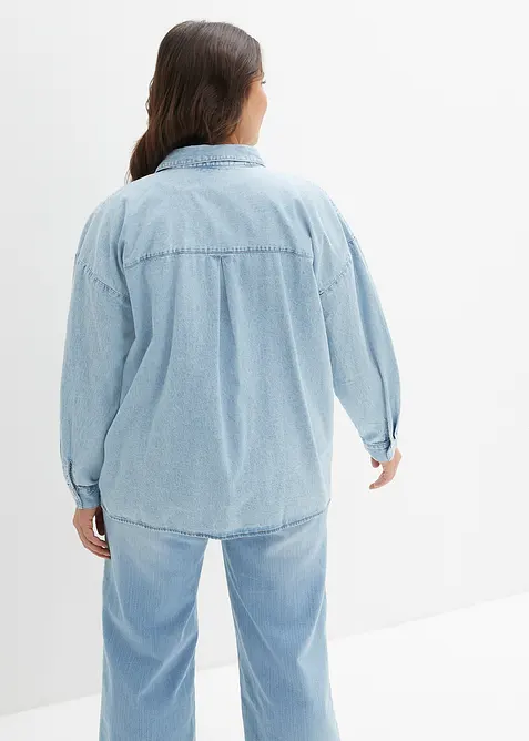 Jeansskjorte, Oversized, bonprix