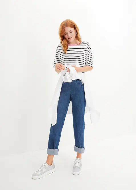 T-skjorte i 100% &oslash;kologisk bomull, bonprix