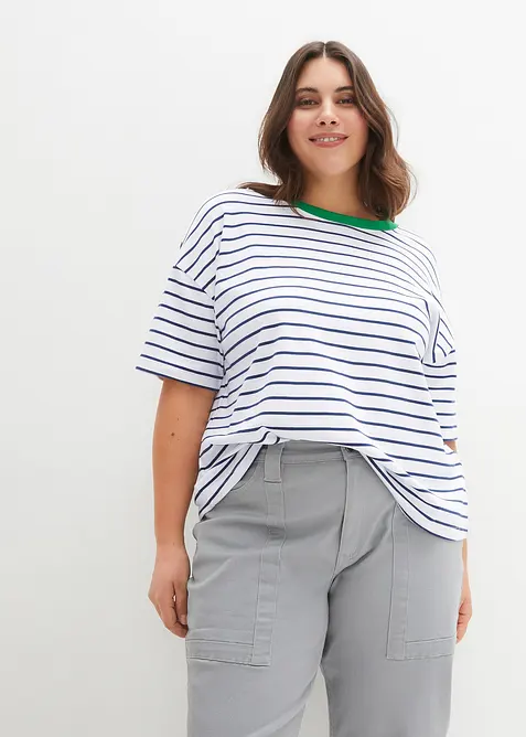 T-skjorte i 100% økologisk bomull, bonprix