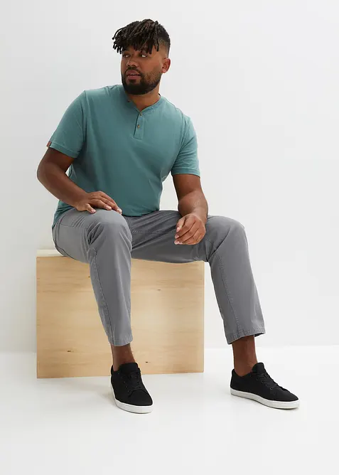 Bestefartrøye i økologisk bomull  (2-pack), bonprix