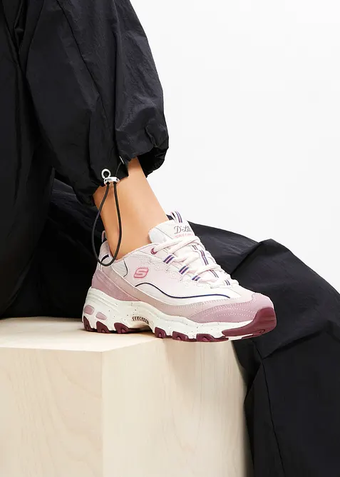 Chunky sneakers med memoryskum fra Skechers, Skechers