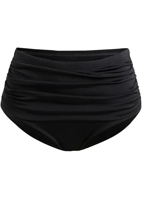 High Waist shape-bikinibukse med rynking, bonprix