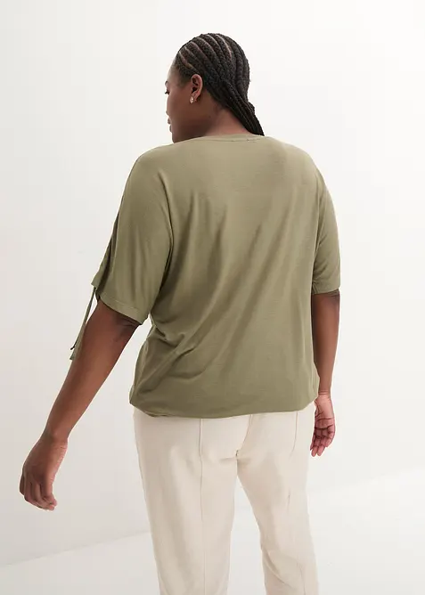 Topp i lett viskose, bonprix