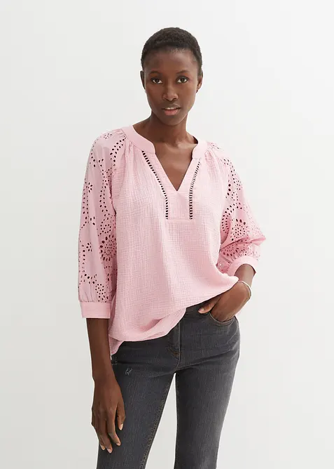 Tunika i luftig musselin, bonprix