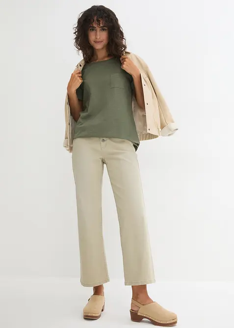 T-skjorte i 100% bomull, bonprix