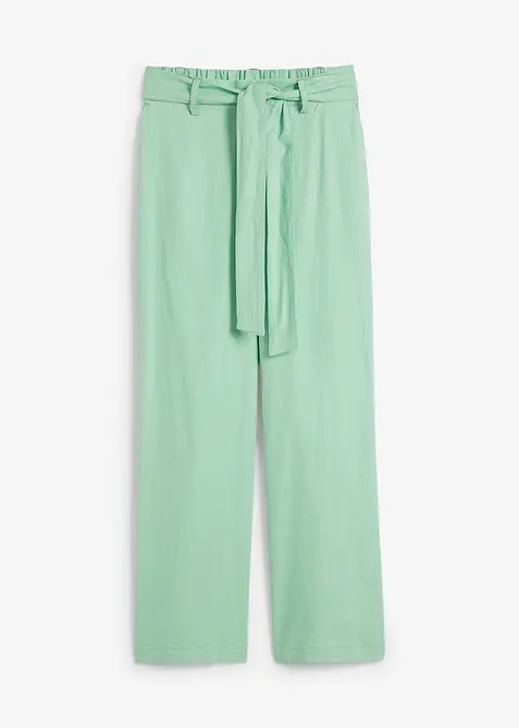 Culotte i luftig linmiks, bonprix