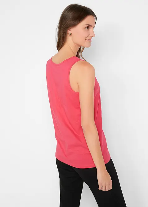 Lang topp i 100% bomull (5-pack), bonprix