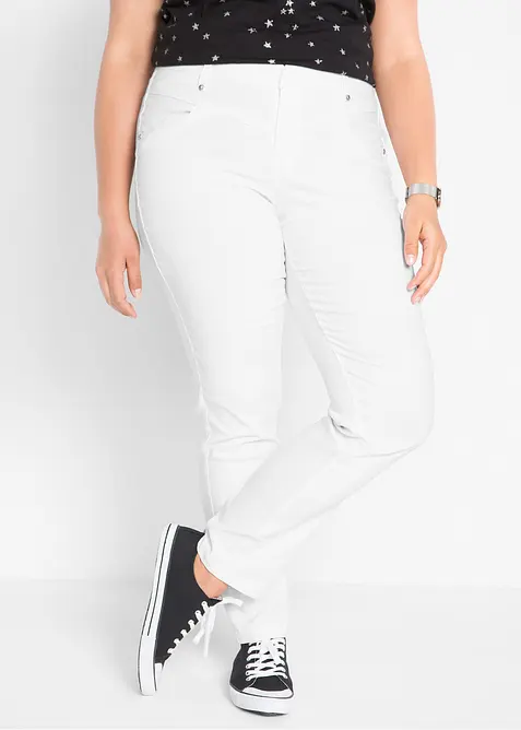 Bengalin-bukse med stretch, Straight, bonprix