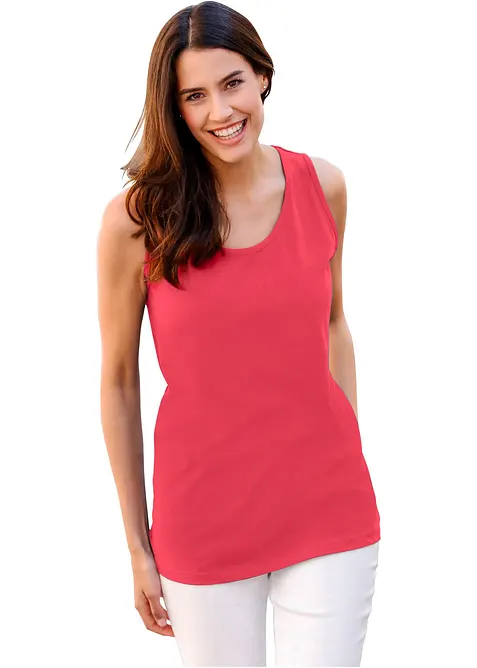 Lang topp i 100% bomull (5-pack), bonprix