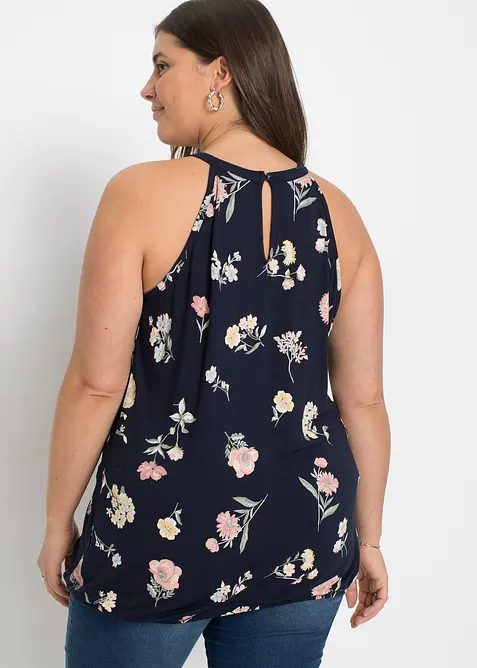 Ermeløs topp i viskosemiks, bonprix