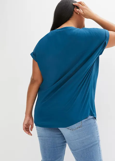 Bluse i 100% viskose, bonprix