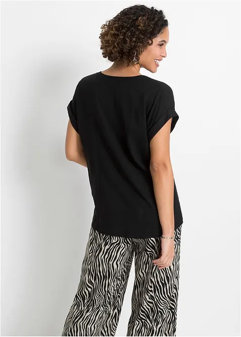 Bluse i 100% viskose, bonprix