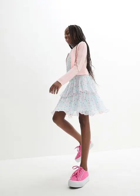 Festlig, strikket bolero for barn, bonprix