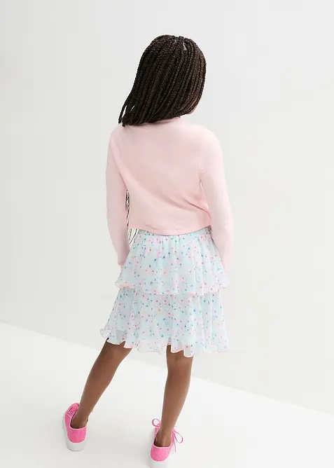 Festlig, strikket bolero for barn, bonprix