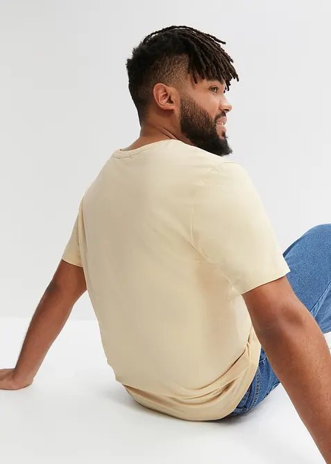 T-skjorte i 100% økologisk bomull, bonprix