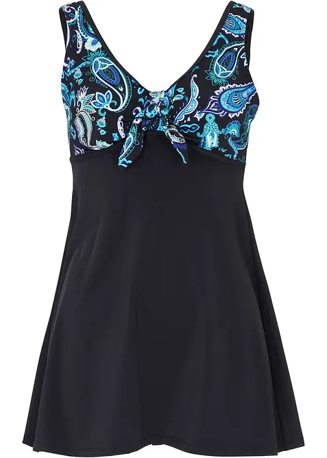 Lang tankini topp med brede stropper, bonprix