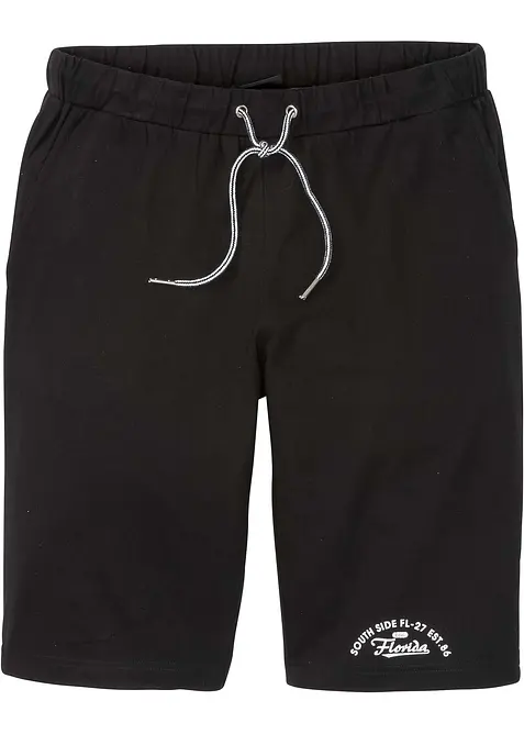 Bermudashorts i jersey i 100% økologisk bomull, bonprix