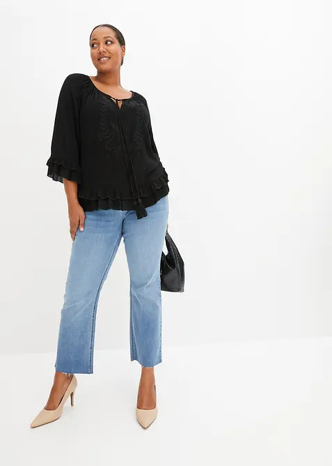 Tunika av myk viskose, bonprix