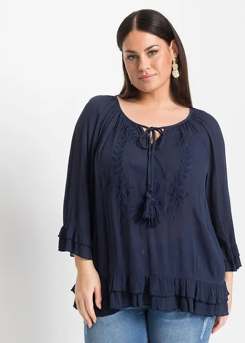 Tunika av myk viskose, bonprix