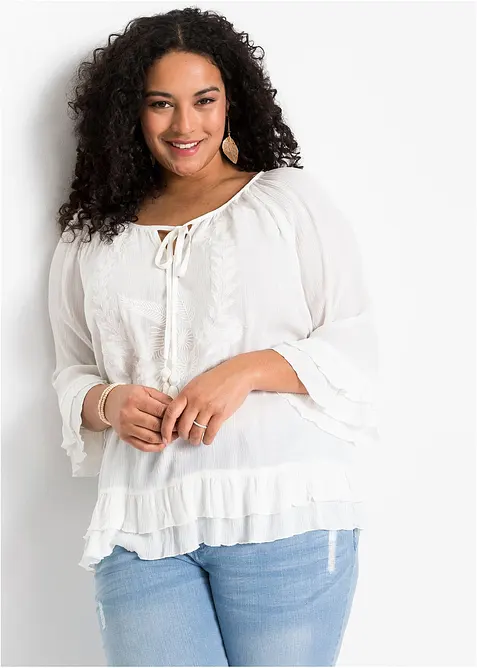 Tunika av myk viskose, bonprix