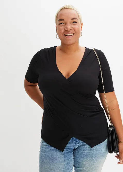 Topp i myk viskosemiks, bonprix