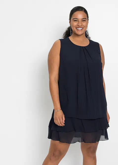 Chiffon-kjole, bonprix